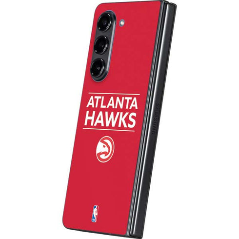 NBA Atlanta Hawks Standard - Red Galaxy Z Fold5 5G Skin
